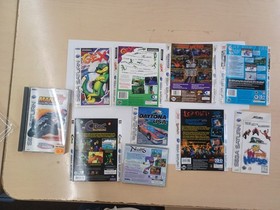 LOT - Sega Saturn & Sega CD Cases Manuals & Artwork Madden Complete - D Disk 1