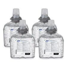 Purell 545604CT 1200 mL ADV TFX Gel Instant Hand Sanitizer Refill (4/Carton) New