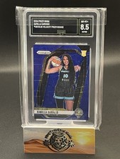 2024 Panini Prizm WNBA RC Kamilla Cardoso #149 Blue Velocity Prizm (RC) GMA 8.5