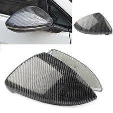 Kohlefaser Spiegel Kappe Abdeckung Gehäuse für VW Golf MK7 MK7.5 R