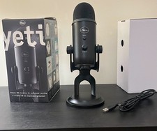 Blue Yeti Professional Multi-Pattern USB Condenser Microphone - Blackout