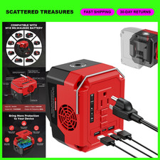 260W Power Inverter for Milwaukee M18 18V Battery - Portable Energy Converter
