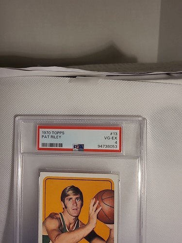 1970-71 Topps #13 Pat Riley ROOKIE RC PSA 4 Tall Boy Basketball Card ...