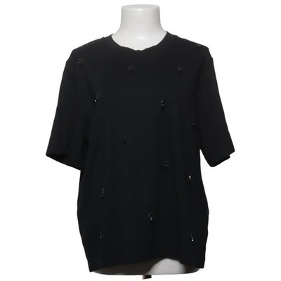 Lindex, T-shirt, Größe: L, Schwarz, Elasthan/Polyamid/Viskose, Damen #waf