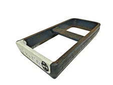 Heavy Duty Cutting Die 4-1/2" Square x 2" Rounded Corners Leather Tool - Steel