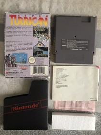 Rare Jeu Nintendo Nes Complet En Boite FAH Super Turrican