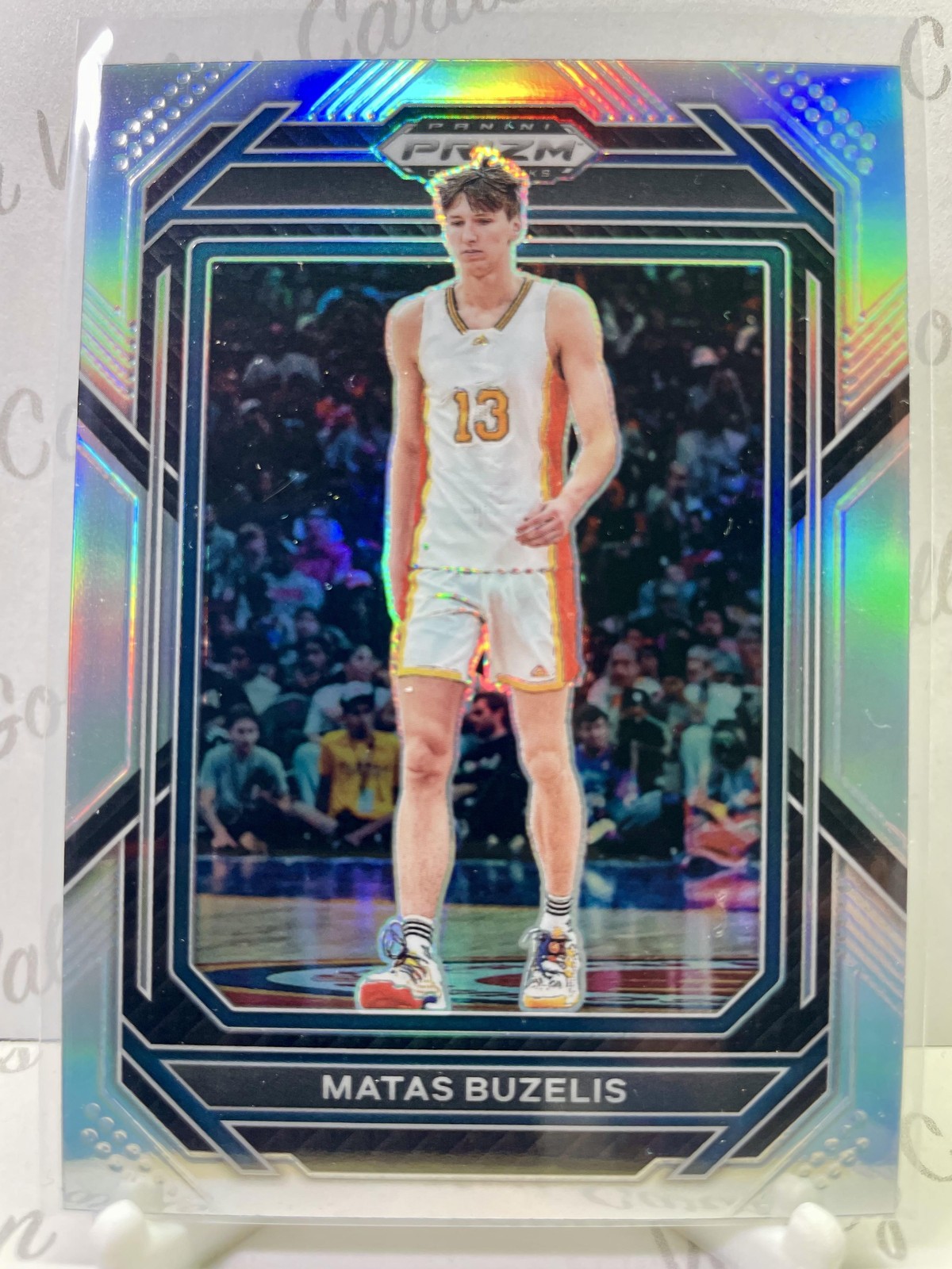 2023 Panini Prizm Draft Picks Silver #13 Matas Buzelis NBA G League Ignite
