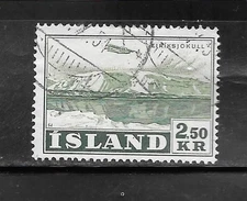 ICELAND SC# C28 1952 2.50KR AIR MIAL AVIATION XF USED OLD CLASSIC STAMP