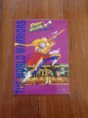 Kids Korner CapCom Street Fighter II Trading Cards 1994 - #45 (RU8)