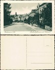 Ansichtskarte Oederan Bahnhofstrasse mit Postamt 1928
