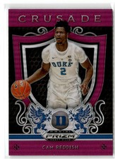 2019-20 PANINI PRIZM DRAFT PICKS PURPLE CAM REDDISH RC DUKE BLUE DEVILS #43