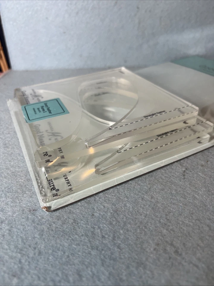 Good Measure “Every Feather Plume” Quilting Template Tool Amanda Murphy 4pc NEW - Image 4 of 4