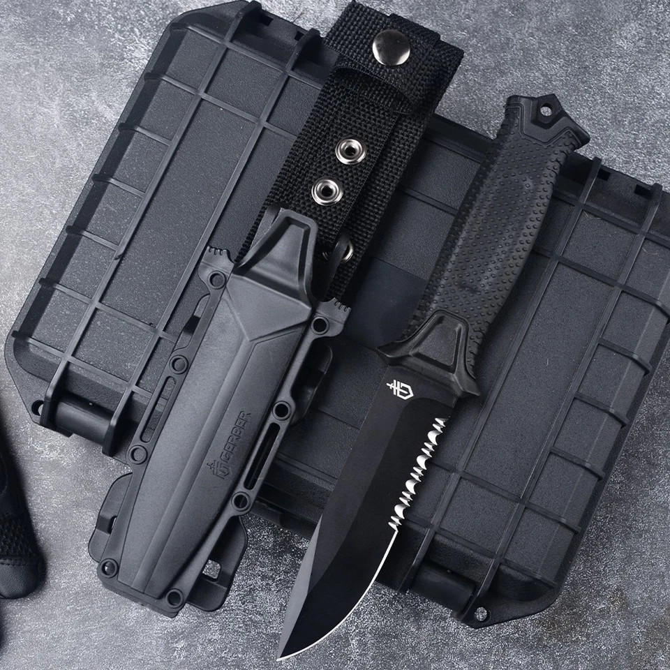 Faca tática Gerber Gear StrongArm para equipamento de sobrevivência - Imagem 3 de 4
