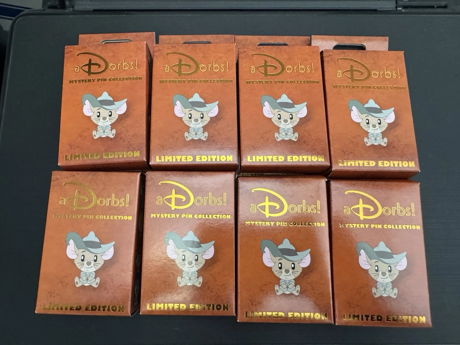 8 *SEALED BOXES* aDorbs! LE The Rescuer’s Down Under Mystery Pin Box’s