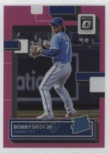 2022 Panini Donruss Optic Rated Rookie Pink Prizm Bobby Witt Jr #98 9p5