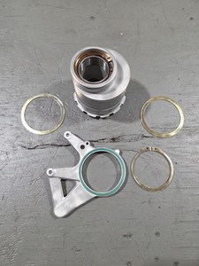 Used 13-14 Ducati Multistrada 1200s Rear Axle Hub & Caliper Bracket 75620131a