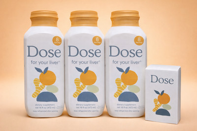 DOSE DAILY For Your Liver Optimal Liver Function/Liver Cleanse 16oz x 3PACK NIB