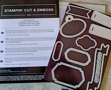 Stampin Up!  Stanzformenset -  Labels Etikett...