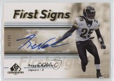 2007 SP Chirography First Signs Gold 6/99 Reggie Nelson #FS-RN Auto 4g8