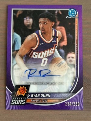 RYAN DUNN # 234/250 2026 Bowman Chrome Auto Purple Refractor Autograph BCA-RU