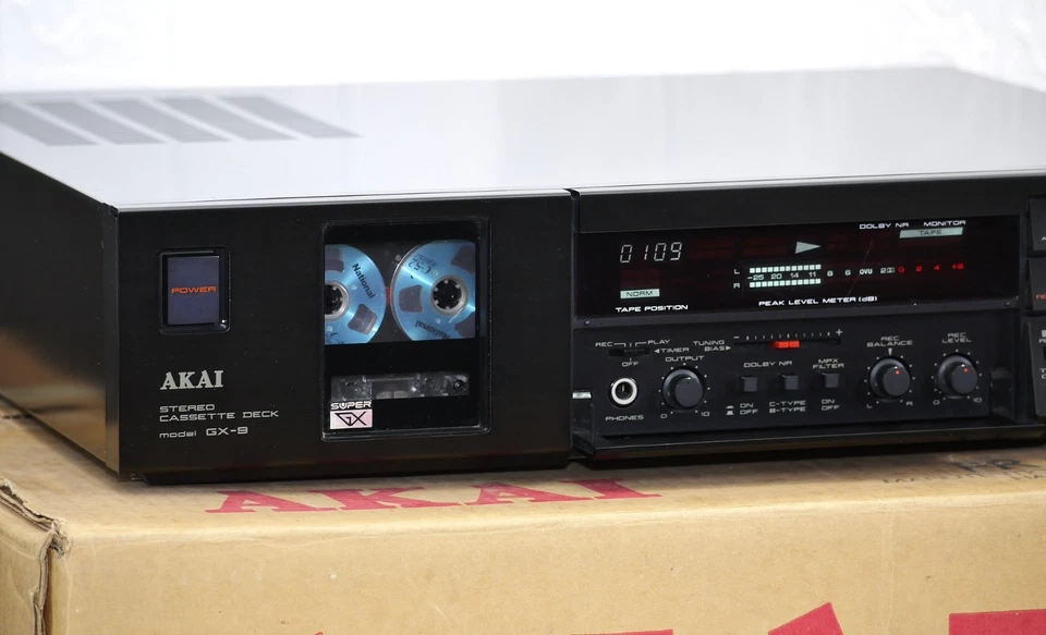 AKAI GX-9 High-End Cassette Tape Deck 1A-Zustand in OVP! Serviced + 1J.Garantie! - Bild 4 von 4