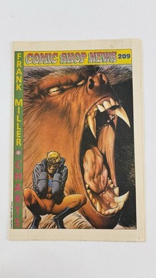 Vtg 1991 Comic Shop News #209 Brian Bolland Animal Man Cover Batman Strip