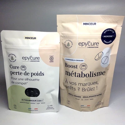 EPYCURE Duo brûle-graisse Combustion et action minceur 60 GEL. + 30 COMP. 03/28