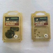 Scalextric Spare Parts, C8072 Braids, Plate  Guide Pivot Porsche 962C, Eyelets