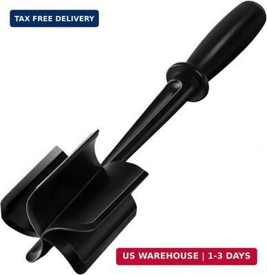 Meat Chopper, Heat Resistant Ground Beef Masher & Hamburger Smasher, Mix and Cho
