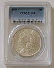1885 PCGS MS64 MORGAN DOLLAR PHILADELPHIA MINT SKU 77158.64/35511118