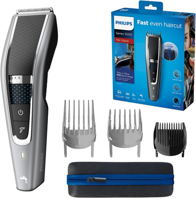 Philips Hair Clipper Series 5000, Haarschneider Mit Trim-N-Flow-Pro-Technologie,