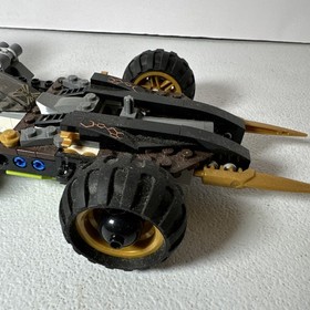 LEGO Ninjago 9444 Cole's Tread Assault  Incomplete. Missing Pieces & Minifig 