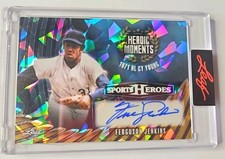 2026 LEAF CRYSTAL HEROIC MOMENTS 1971 NL CY YOUNG 1/1 AUTO FERGUSON JENKINS CUBS