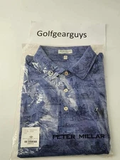 Scotty Cameron Scotty Dog CIRCLE T TOUR Polo Size Large Peter Millar Brand New
