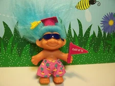 CLASS OF "93" GRADUATE/GRADUATION TROLL - 3" Russ Troll Doll - NEW STORE STOCK
