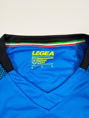Maillot Arbitre Diadora Italie FIGC - Longue Manche - Taille L - Rose Fuchsia - Occasion