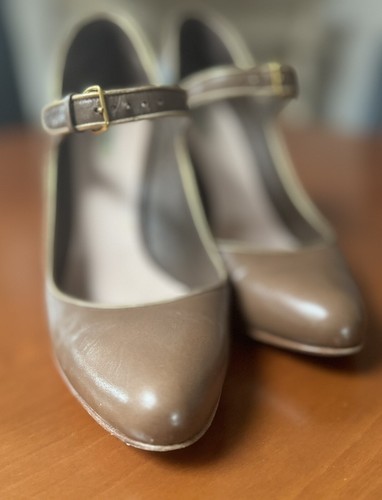 Miu Miu Pumps Nougat mit Gold abgesetzt Größe 41 - Bild 7 von 18