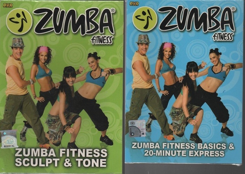 DVD Zumba Fitness: Sculpt & Tone + Basics & 20-Minute Express