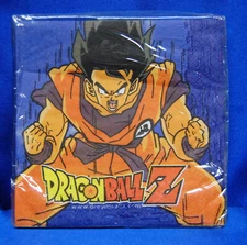 Dragon Ball Z Party Dessert Napkins DBZ Napkins NEXT DAY SHIP  16 ct