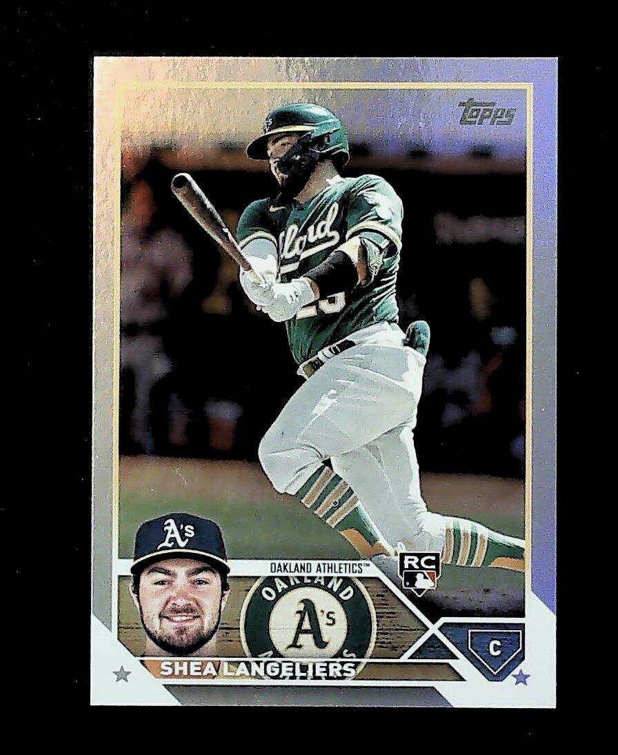 2023 Topps #127 Shea Langeliers Rainbow Foil good