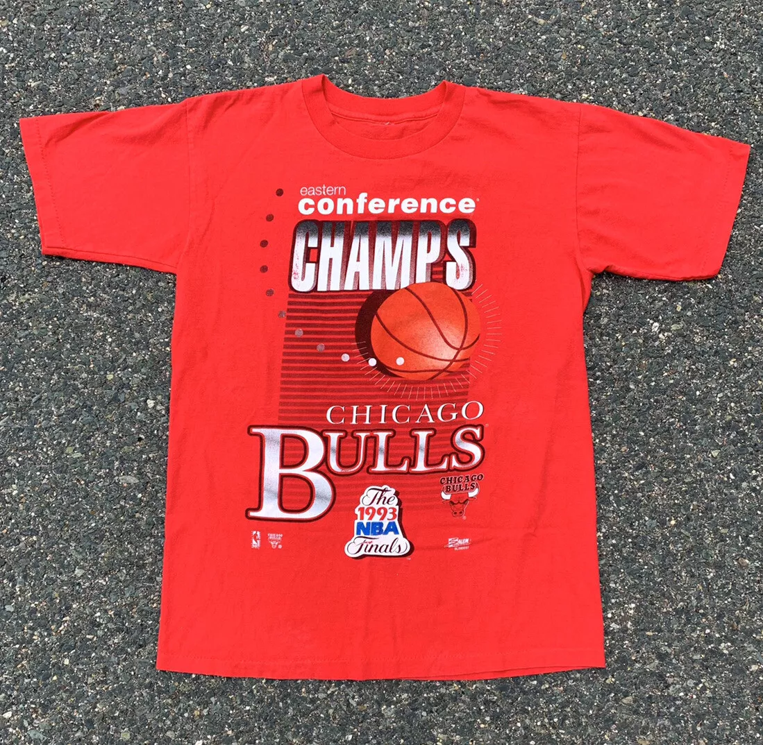 Vintage Chicago Bulls 1993 NBA Champions Salem Sportswear Shirt