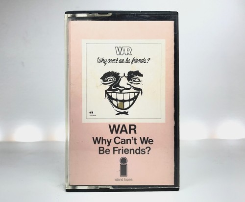 War WHY CAN'T WE BE FRIENDS? Cassette ZC1 9378 **UK 1ST ISSUE 1976** PINK LABELS - Picture 3 of 9