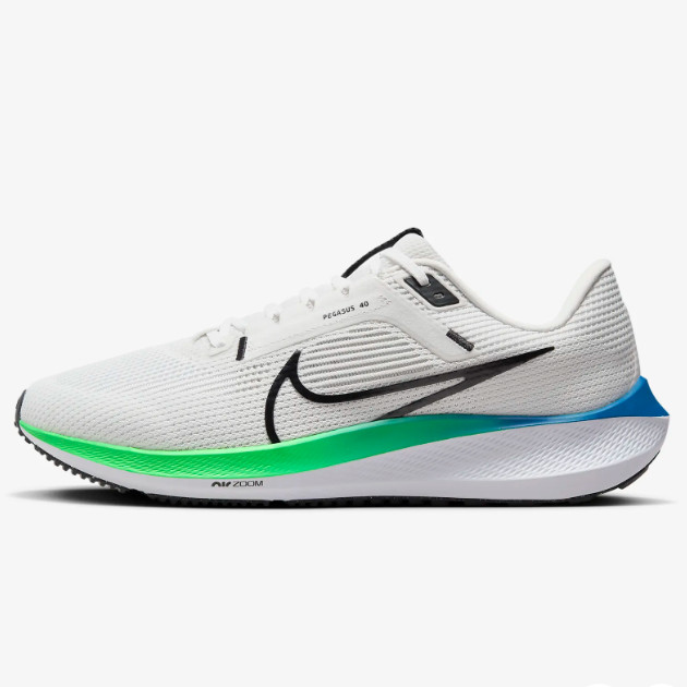 Дорожные кроссовки Nike Air Zoom Pegasus 40 платинового оттенка (DV3853-006)