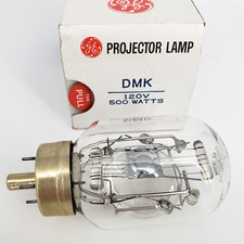 Type DMK Projector Lamp 500W 120V Projection Bulb with internal lens Vintage NOS