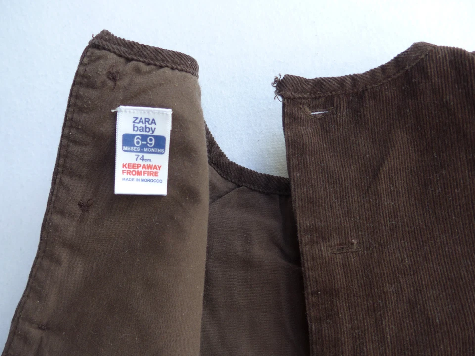   ZARA :   KORD - KLEID /  süßes Kordkleid  - Bild 3 von 4