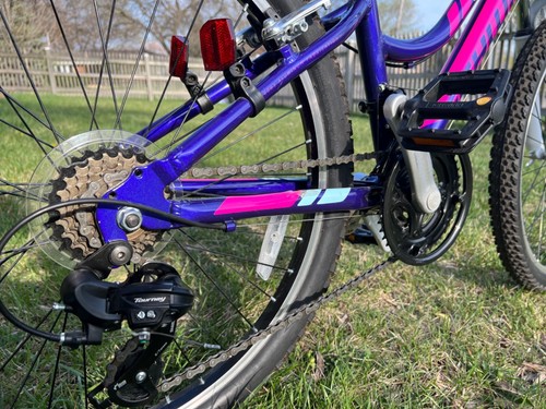 SCHWINN Ranger 24" Girl's Outdoor Mountain Bike Sports Ride - Purple - Picture 4 of 8