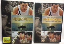 Unbroken 2014  DVD,2015,Widescreen w/Rare Embossed Foil Slipcover BRAND NEW 
