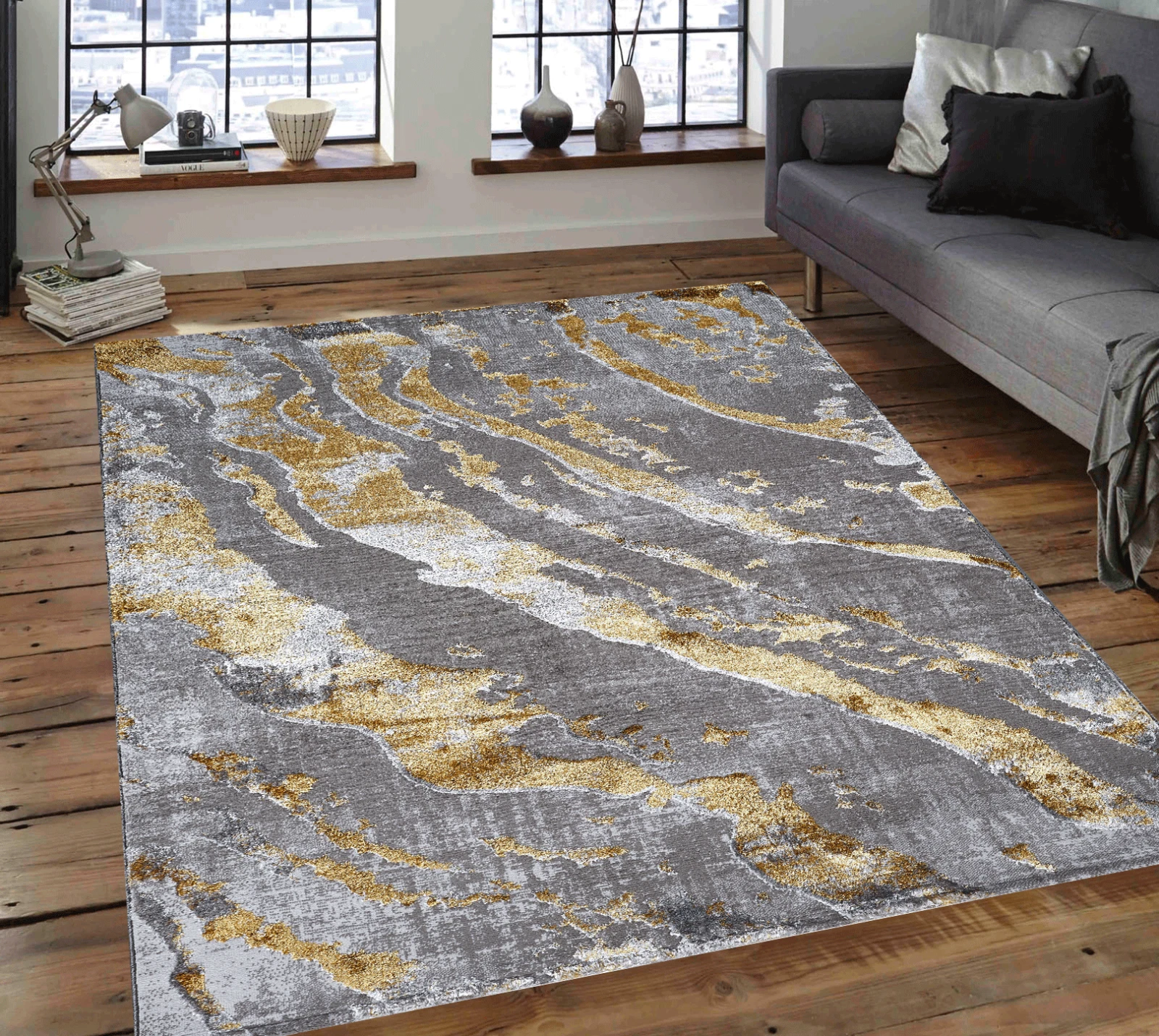 LIVING ROOM LARGE RUGS BEDROOM HALLWAY RUNNER ROUND SHINY RUG CARPET, HERA
Opens in a new window or