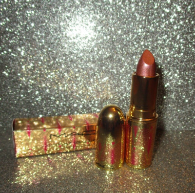 MAC Frost Lipstick BRUSHED IN BRONZE Limited-Edition, NIB