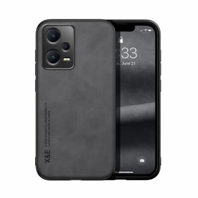 For Xiaomi Redmi 12C Note 10 Pro Max Magnetic Matte Leather Phone Case Cover